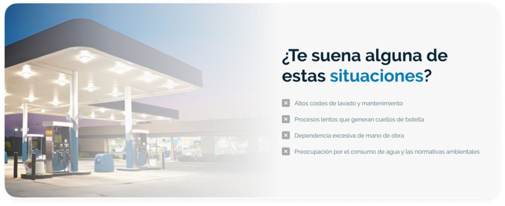 Sistemas de lavado automático para flotas