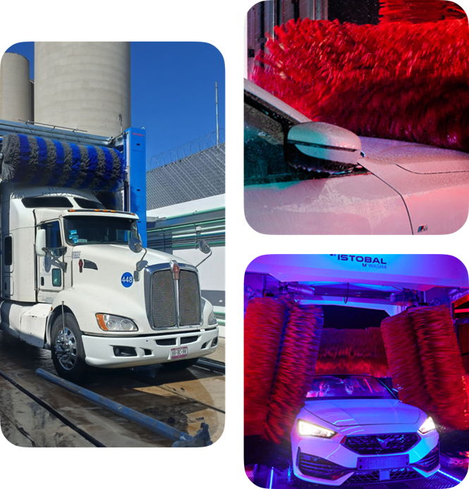 Sistemas de lavado automático para flotas